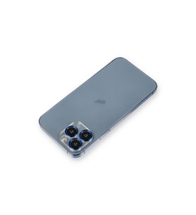 Apple İphone 11 Pro Max Metal Kamera Lens Koruma Cam - Mavi