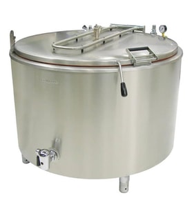 Öztiryakiler Buharlı Kaynatma Kazanı, 500 Lt, Okbt 500