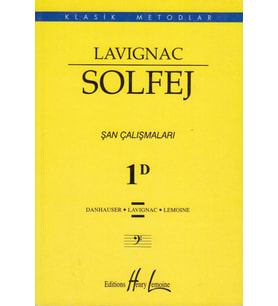 LAVİCNAC SOLFEJ ŞAN ÇALIŞMALARI 1D