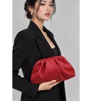 Intreccio Örme Deri Kadın Omuz & Portföy & Clutch Çanta