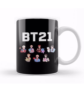 Bts Bt21 01 Kupa Bardak Porselen