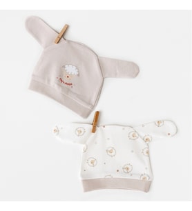 Andywawa Ac26157 Tinny Sheeps Şapka Beige