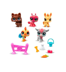 Minişler Littlest Pet Shop Çiftlik Temalı 5'li Figür Seti