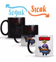Brawl Stars Darryl Sihirli Kupa Bardak Porselen