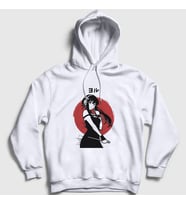 Presmono Unisex Beyaz Yor Forger Anime Spy X Family Kapüşonlu Sweatshirt 319073tt
