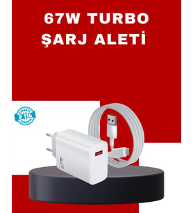67 Watt Yüksek Güç Şarj Adaptörü Mi 10 Mi 11 Mi 12 Uyumlu