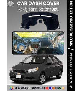 CHEVROLET AVEO (2011-2020) Torpido Örtüsü Ön Göğüs Torpido Koruma Tam Uyum Kaymaz Hızlı Montaj