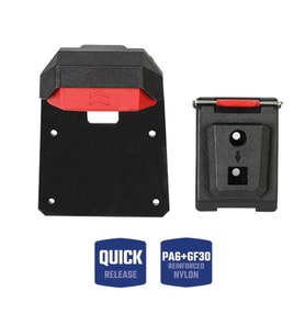 WORKPRO WP281079 Smart Clip Bel Tipi Alet Çantası Hızlı Tak-Çıkar Kemer Klipsi + Çanta Bağlantı Adaptörü