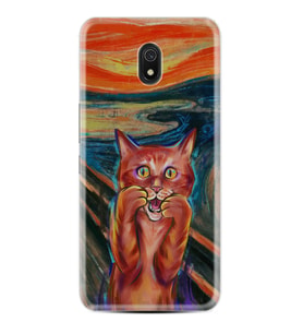Xiaomi Redmi 8A 8 Pro 9C 9T 10C 11T Pro Kılıf Desenli Silikon Tablo Cat 1788