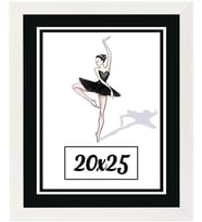 20x25 Fotoğraf Çerçevesi Modern Ofis Sanat Ev Home Ofis Dekoratif Çerçeveler Ev Oturma Odası Salon Dekorasyon Resim Çerçeveleri Diploma Belge Sertifika Çerçeveleri (Beyaz)