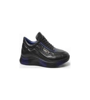 Pierre Cardin 649405 Erkek Spor Ayakkabı - SİYAH MAVİ