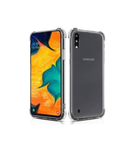 Samsung Galaxy A10 Şeffaf Tank Silikon Kapak