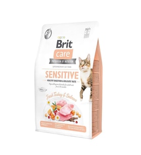 Brit Care Sensitive Hindi ve Somon Etli Hassas Tahılsız Kedi Maması 2 Kg