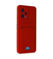 Note 12 4g Kılıf Kelvin Kartvizitli  - Kırmızı