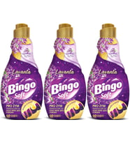 Bingo Soft Çamaşır Yumuşatıcı Konsantre 1440ML Lavanta (3 Lü Set)