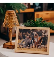15x21 CM AHŞAP FOTOĞRAF ÇERÇEVESİ
