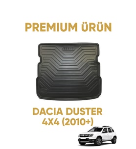 Dacia Duster 4x4 2010+ Uyumlu 3D Bagaj Havuzu Premium