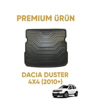 Dacia Duster 4x4 2010+ Uyumlu 3D Bagaj Havuzu Premium