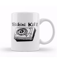 Bikini Kill LOGO Kupa Bardak Porselen