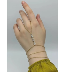 Çelik Gold Taşlı Şahmeran - 25shm06