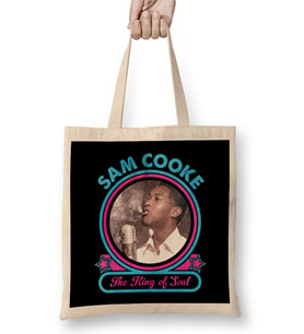 Sam Cooke The King Of Soul Bez Çanta Uzun Saplı