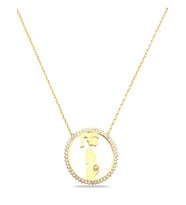 ANNE 925 AYAR GÜMÜŞ KOLYE (Gold)