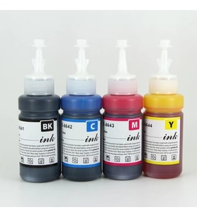 PhotoPrint® Epson L550 Uyumlu 4 Renk Kaliteli Mürekkep Seti (Çok Renkli)