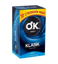 Okey Prezervatif Klasik 20'li - Ekonomik
