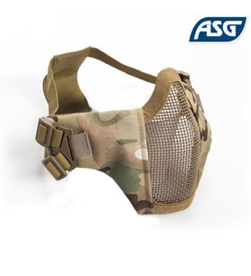 ASG Metal Mesh Mask Koruma Maskesi - Multicam 19080 (Siyah)