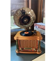 Everton Rt-586  Bluetooth Fm-Usb-Tf-Aux  Şarjlı Nostaljik Radyo