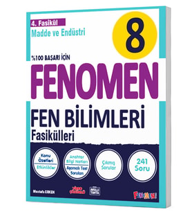 FENOMEN 8.SINIF FEN BİLİMLERİ 4. FASİKÜL