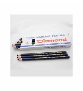 Diamond İpli Mavi Asetat İşaretleme Kalemi (12 li Paket)