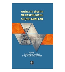 Maliyet ve Yönetim Muhasebesinde Seçme Konular
