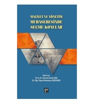 Maliyet ve Yönetim Muhasebesinde Seçme Konular