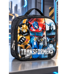 Transformers Optimus Prime Cybertron Beslenme Çantası Çocuk Okul Yemek Çantası 22x22x10 cm