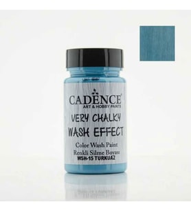 Cadence Wash Effect Renkli Silme Boyası 90 ml. 15 TURKUAZ 