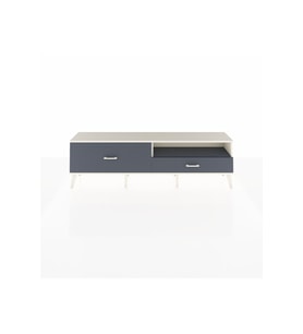 Arges TV Ünitesi Tek Raflı 2 Çekmeceli  176x30x51 Aytaşı-Antrasit