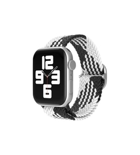 Watch 22Mm Kordon (Saat Değildir) - Siyah-Beyaz
