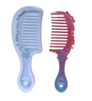 Epoksi Silikon Kalıp Dalgalı Tarak Kalıbı 17 CM-46