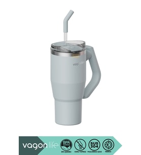 Çift Duvarlı Tumbler Pipetli Ice-Cream Unicorn Pipetli Milkshake Bardağı - 450 Ml.