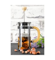 Lüx Cam 350 ml French Press Siyah