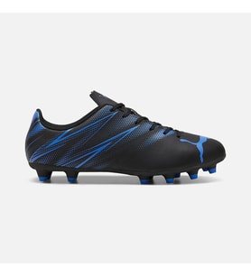 Puma Attacanto Fg/Ag Jr Siyah/Mavi Genç Krampon - 107480 08