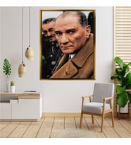ÇERÇEVELİ ATATÜRK TABLO S766