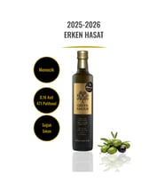 Erken Hasat Memecik %100 Natürel Sızma Zeytinyağı 500 ml 0,16 asit 471 polifenol