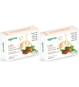 Agarta El Yapımı Doğal Sabun 150GR Leke (2 Li Set)