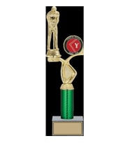ODAK KUPA - Figürlü Kupalar - Golf Figürlü Kupalar FG-018 B - 39 cm