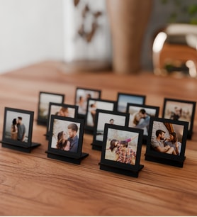 Kişiye Özel 12 Parça Fotoğraflı Ahşap Masa Resimliği
