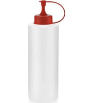 QLUX 600 ML L-00810-3 SOS KETÇAP ŞİŞESİ (Çok Renkli)