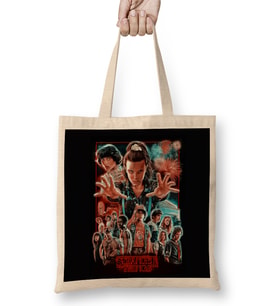 Stranger Things Bez Çanta Uzun Saplı