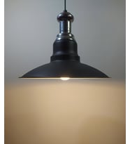 mylights metal sarkıt  avize gümüş askılı (Siyah)